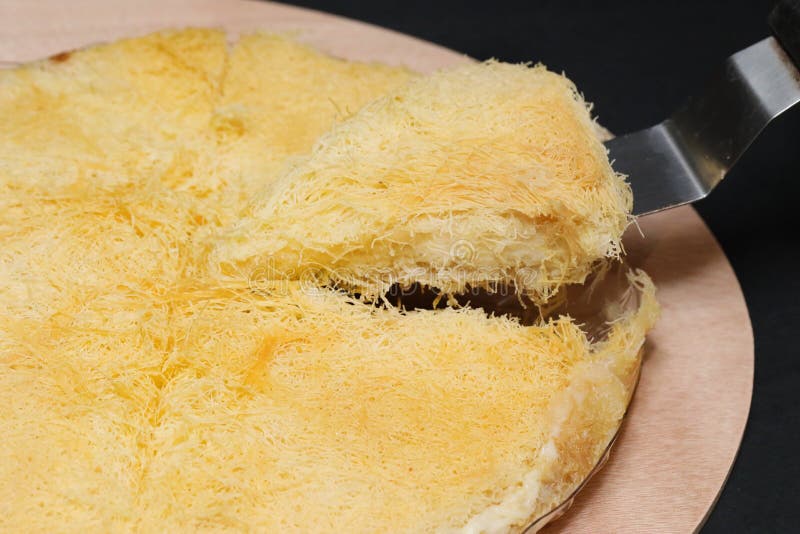 Kunafa Egyptian dessert stock image. Image of background 103287897
