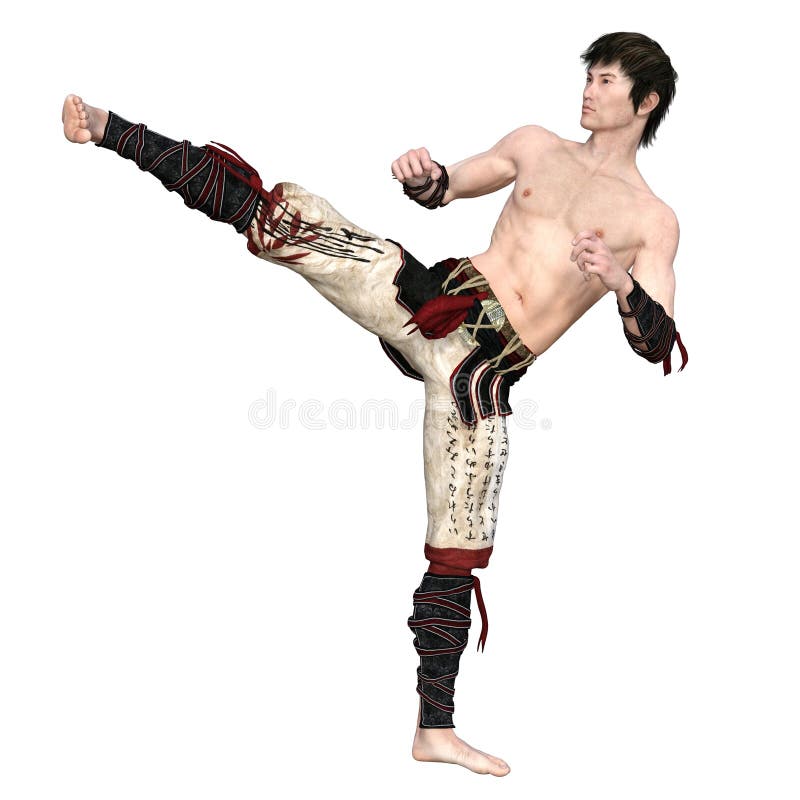Kung fu master stock images