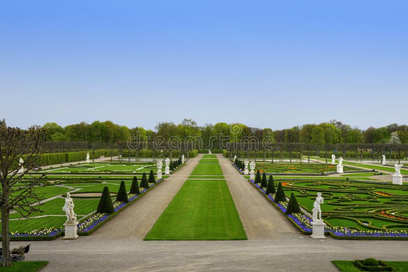 Kungliga trädgårdar, Hannover royaltyfri bild Kungliga trädgårdar, Hannover royaltyfri bild