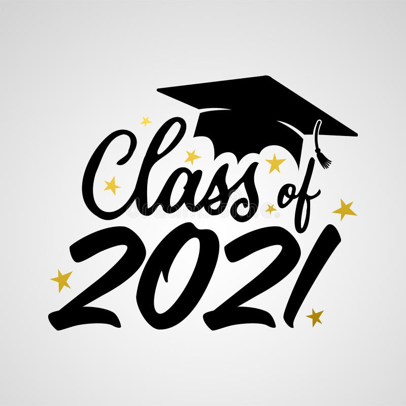 Vector illustrate design graduation 2021 logo, Class of 2021, Senior 2021 badges design. Vector illustrate design graduation 2021 logo, Class of 2021, Senior 2021 badges design