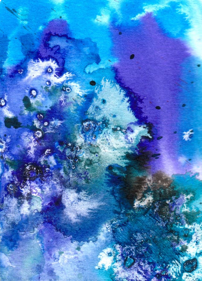 Kunst - Watercolour auf Papier vektor abbildung Kunst - Watercolour auf Papier vektor abbildung