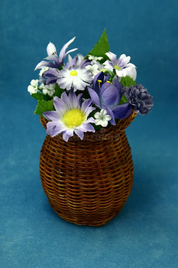 Kunstbloemen stock foto