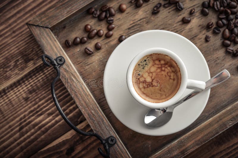Kupa av kaffe arkivfoto Kupa av kaffe arkivfoto