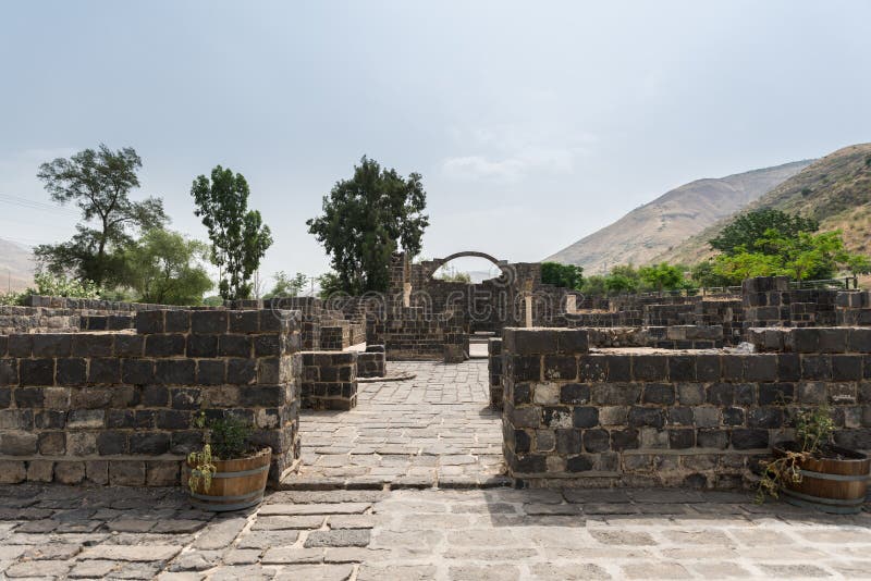  Kursi  National Park At Golan  Heights Stock Image Image 