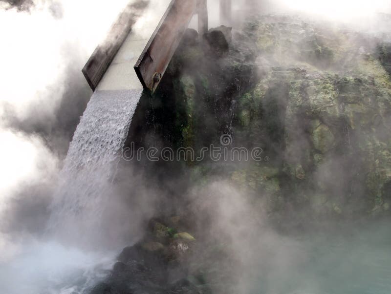 Kusatsu hot-spring, Japan