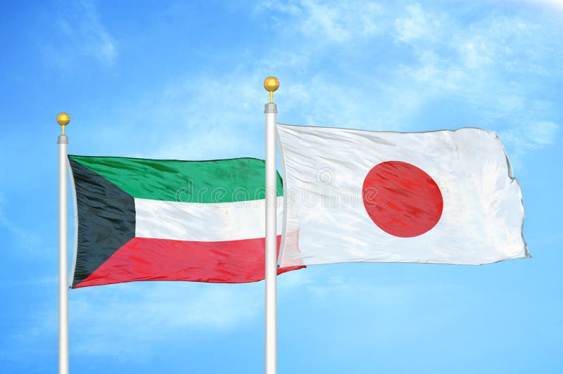 Kuwait and Japan: KCCI seminar facilitates the opening for increased bilateral investment between the 2 countries. 2 Kuwait and Japan Flags