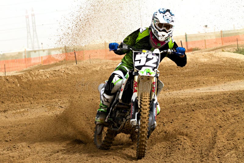 Kuwait motorcross stock photos
