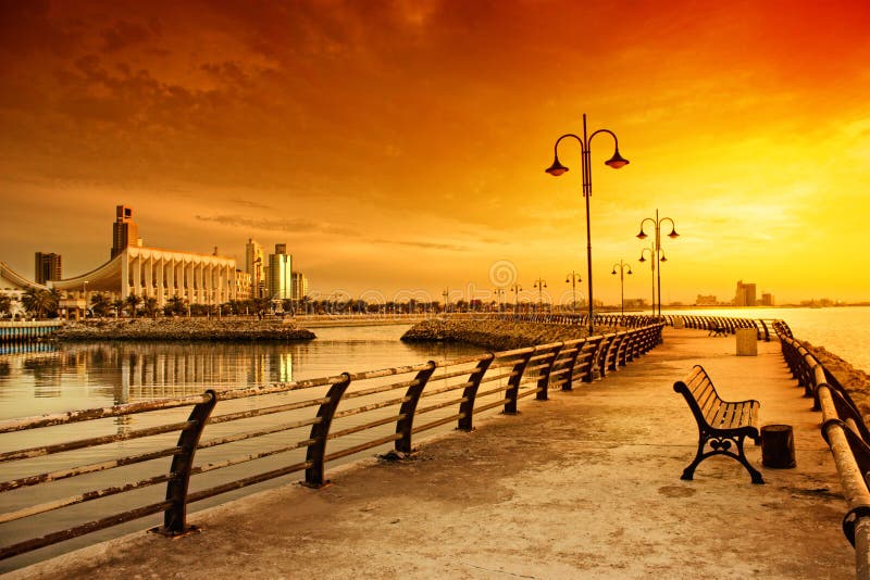 Kuwait national assembly royalty free stock photos