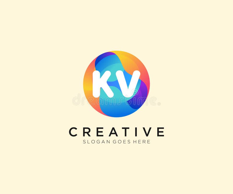 Vk initial gaming logo esports geometric designs Vector Image