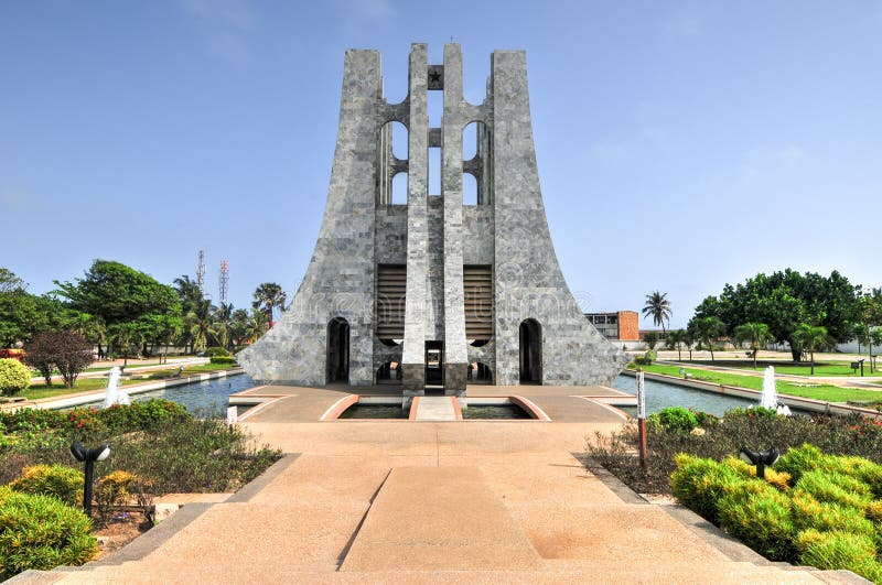 Kwame Nkrumah Memorial Park - Accra, Ghana Stock Photo - Image Of Memorial,  Bronze: 48650272