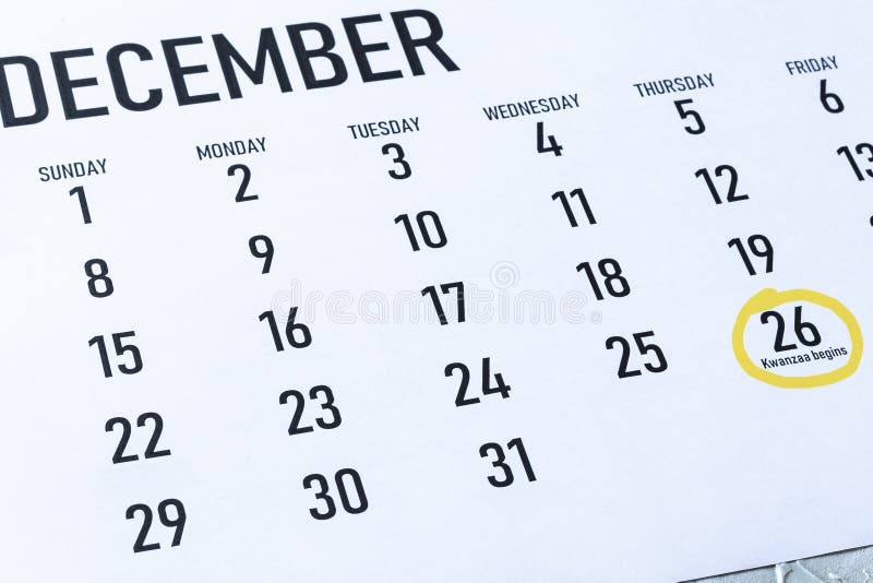 Kwanzaa 2019 beginnende dag in de Verenigde Staten royalty-vrije stock afbeelding Kwanzaa 2019 beginnende dag in de Verenigde Staten royalty-vrije stock afbeelding