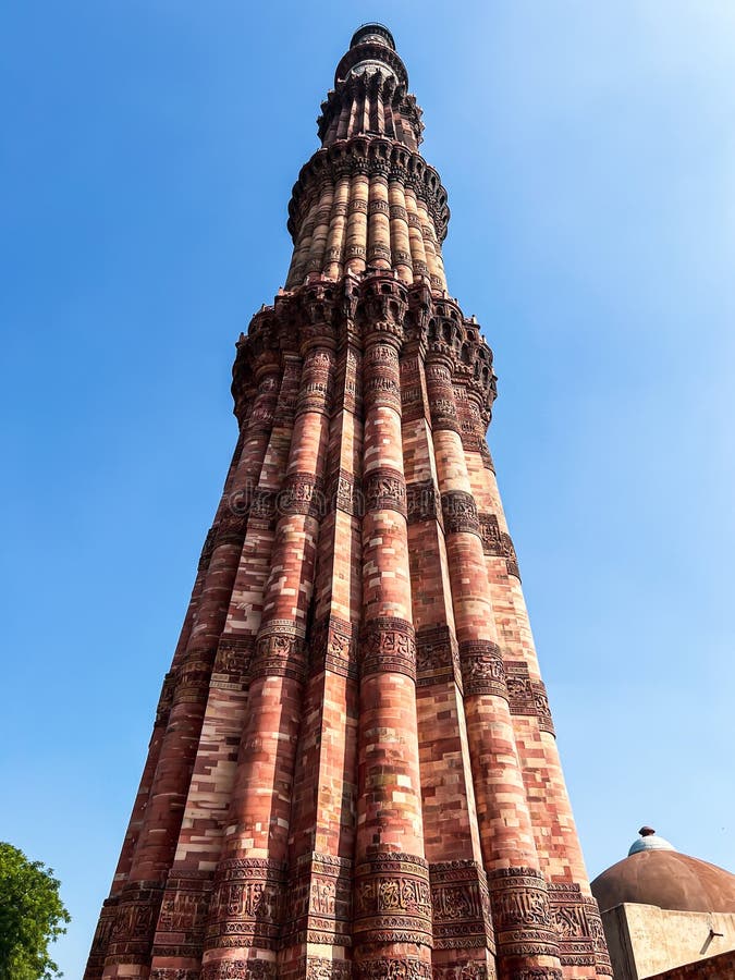 Delhi: 20th March 2022: Qutub Minar is a UNESCO World Heritage Site located in Delhi,India. It is a tall minaret that stands at a height of 73 meters (240 feet) and has five distinct stories or tiers,each marked by a projecting balcony. It is made of red sandstone and marble and is considered to be one of the finest examples of Indo-Islamic architecture.The construction of Qutub Minar was started by the first Muslim ruler of Delhi,Qutb-ud-din Aibak,in 1192,and it was completed by his successor,Iltutmish,in 1220. Apart from the Qutub Minar itself,the Qutub Minar complex also includes other historical structures such as the Quwwat-ul-Islam Mosque,Alai Darwaza,Alai Minar,and the Iron Pillar of Delhi. The complex is a popular tourist destination and attracts visitors from all over the world who come to marvel at the impressive architecture and rich history of this iconic monument. Delhi: 20th March 2022: Qutub Minar is a UNESCO World Heritage Site located in Delhi,India. It is a tall minaret that stands at a height of 73 meters (240 feet) and has five distinct stories or tiers,each marked by a projecting balcony. It is made of red sandstone and marble and is considered to be one of the finest examples of Indo-Islamic architecture.The construction of Qutub Minar was started by the first Muslim ruler of Delhi,Qutb-ud-din Aibak,in 1192,and it was completed by his successor,Iltutmish,in 1220. Apart from the Qutub Minar itself,the Qutub Minar complex also includes other historical structures such as the Quwwat-ul-Islam Mosque,Alai Darwaza,Alai Minar,and the Iron Pillar of Delhi. The complex is a popular tourist destination and attracts visitors from all over the world who come to marvel at the impressive architecture and rich history of this iconic monument.