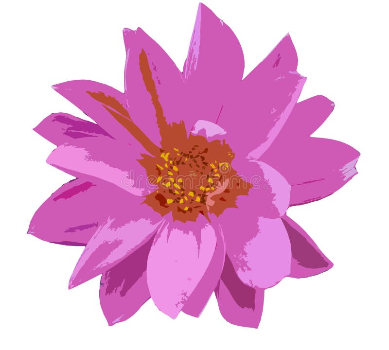 kwiat wektora ilustracji kwiat wektora ilustracji