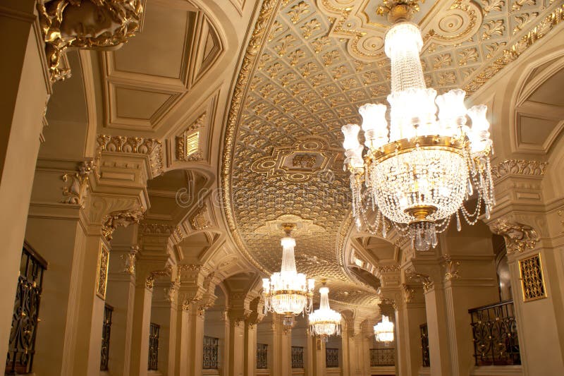 Kyiv opery theatre sala fotografia royalty free Kyiv opery theatre sala fotografia royalty free