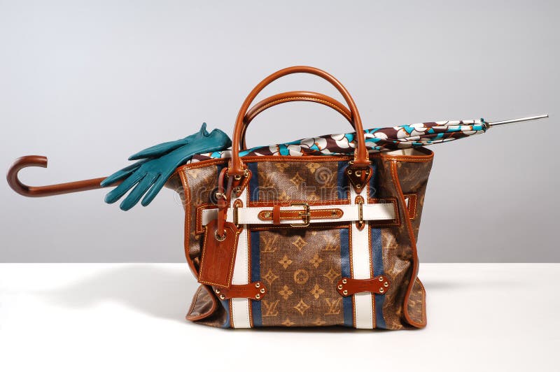 Louis Vuitton Limited Edition Monogram Tisse Rayures PM Tote Bag