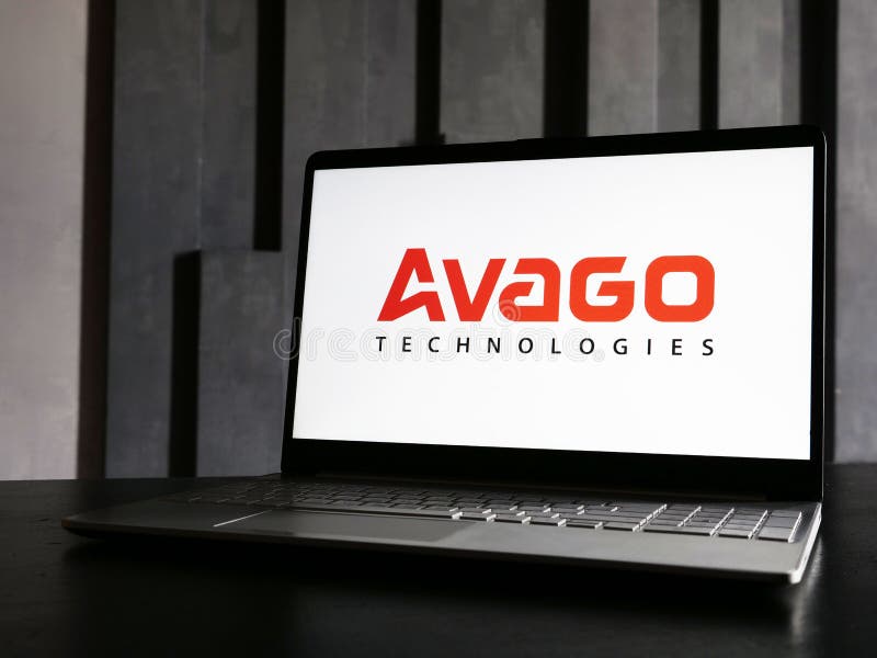 Avago Technologies Company Logo Editorial Image - Image of icons, fiber