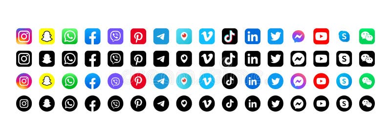 Facebook Instagram Logo Stock Illustrations 3 394 Facebook Instagram Logo Stock Illustrations Vectors Clipart Dreamstime