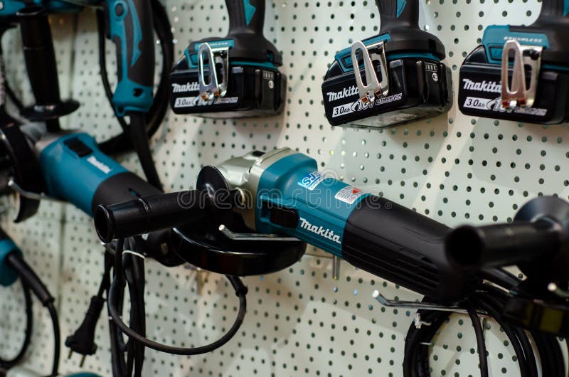 Different Makita Tools in Store for Sale Editorial Stock Image - Image of background: 149440584