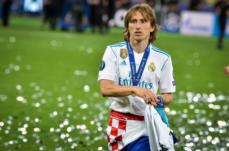 Modric 10 Trikot Real Madrid Home Champions League Finale Kyiv 2018 Kiev 