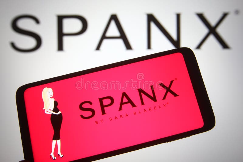 Spanx, Inc. logo editorial stock image. Image of briefs 232890359