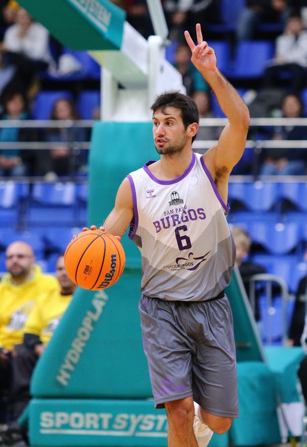 FIBA Basketball Champions League: BC Kyiv Basket v San Pablo Burgos royalty free stock images FIBA Basketball Champions League: BC Kyiv Basket v San Pablo Burgos royalty free stock images