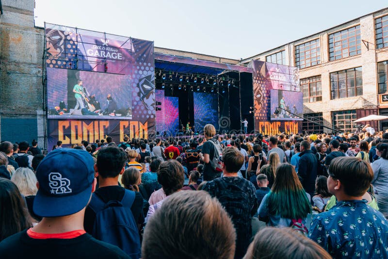 KYIV, UKRAINE - SEPTEMBER 22, 2018: General Photo at Comic Con UA