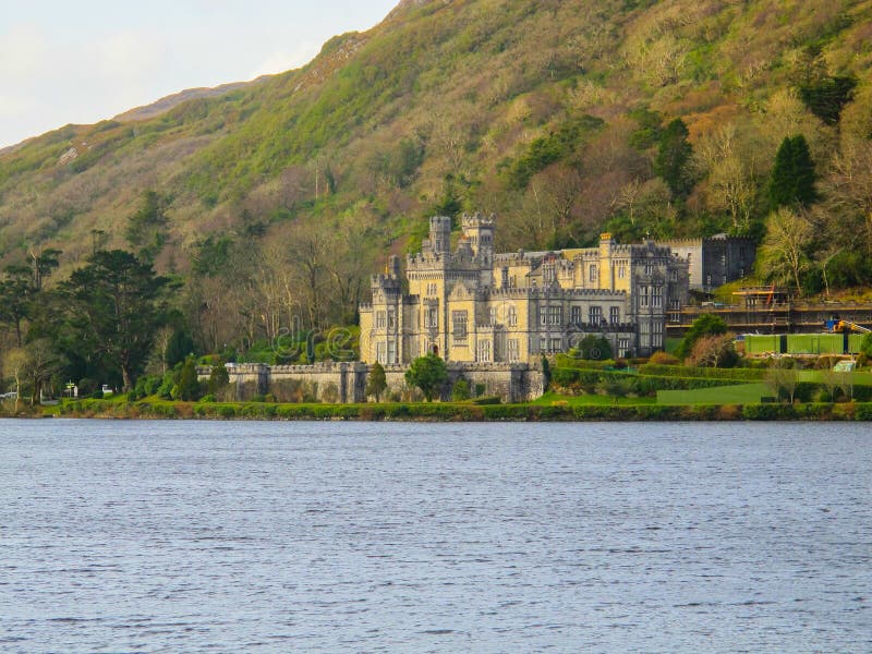 Kylemore Abbey arkivfoto Kylemore Abbey arkivfoto