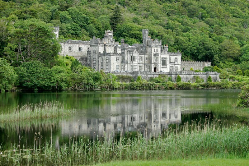 Kylemore Abbey Castle, Galway, Ireland Editorial Photo Image of