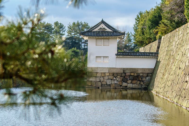 Fortress of Honmaru palace inside Nijo Castle