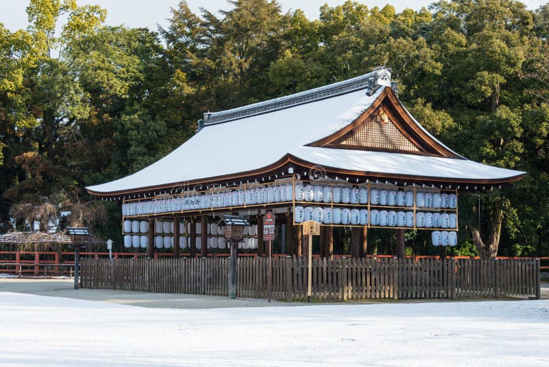 Kamigamo-jinja Shrine in Kyoto, Japan. It is part of UNESCO World Heritage Site - Historic Monuments of Ancient Kyoto. Kamigamo-jinja Shrine in Kyoto, Japan. It is part of UNESCO World Heritage Site - Historic Monuments of Ancient Kyoto.