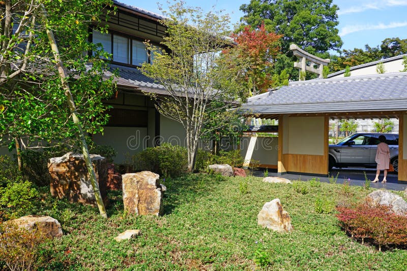 View Of The Park Hyatt Kyoto Hotel In Kyoto, Japan Editorial