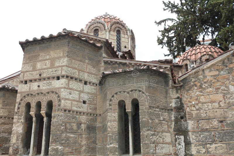 Kyrka av Kapnikarea, 11th århundrade, Aten, Grekland