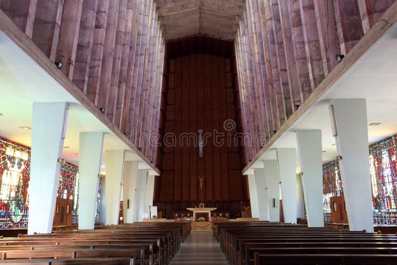 Kyrka i Casablanca, Marocko royaltyfria foton Kyrka i Casablanca, Marocko royaltyfria foton