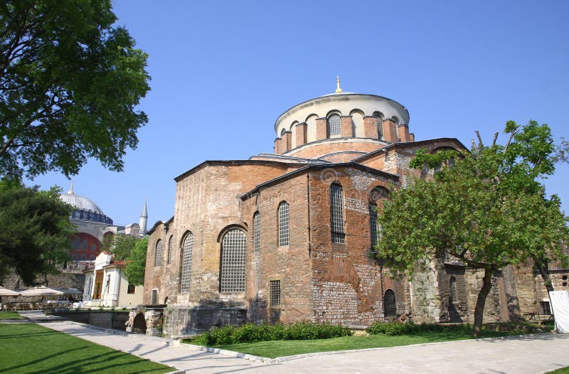 kyrktaga hagiaen irene istanbul arkivfoto kyrktaga hagiaen irene istanbul arkivfoto