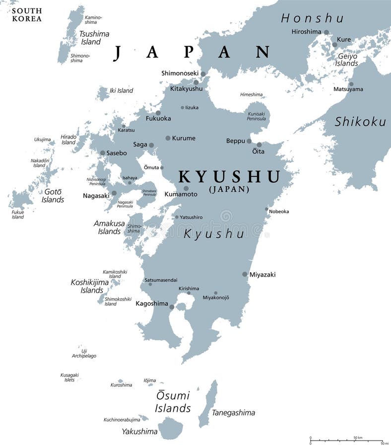 Carte politique du Japon illustration de vecteur. Illustration du archipel  - 104592195