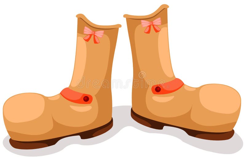 Kängor stock illustrationer