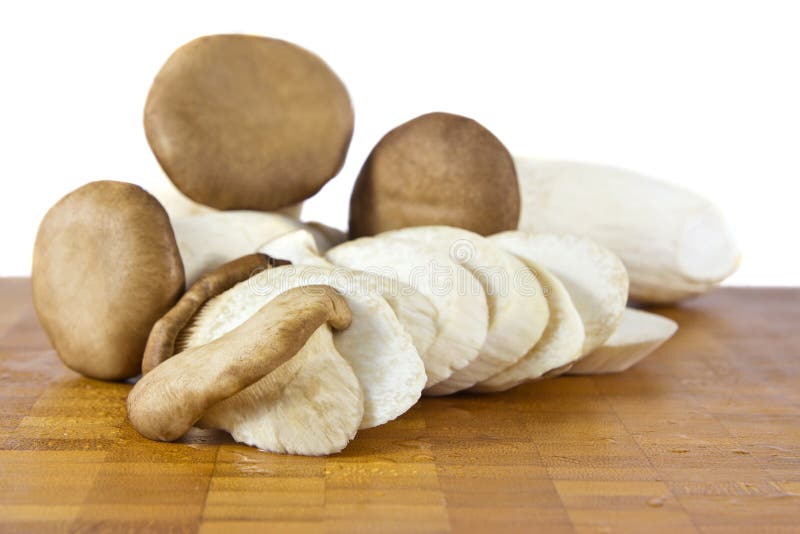 König Oyster Mushroom stockbild König Oyster Mushroom stockbild