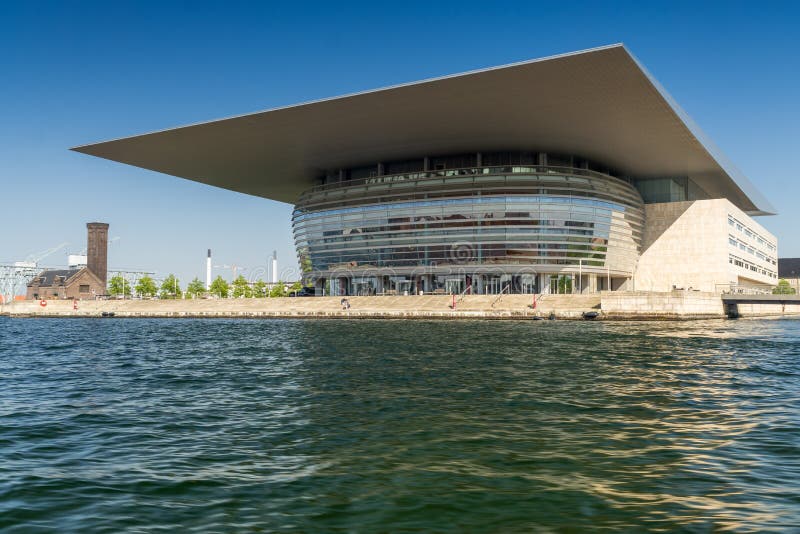 Köpenhamnoperahus Operaen, Köpenhamn royaltyfria foton Köpenhamnoperahus Operaen, Köpenhamn royaltyfria foton