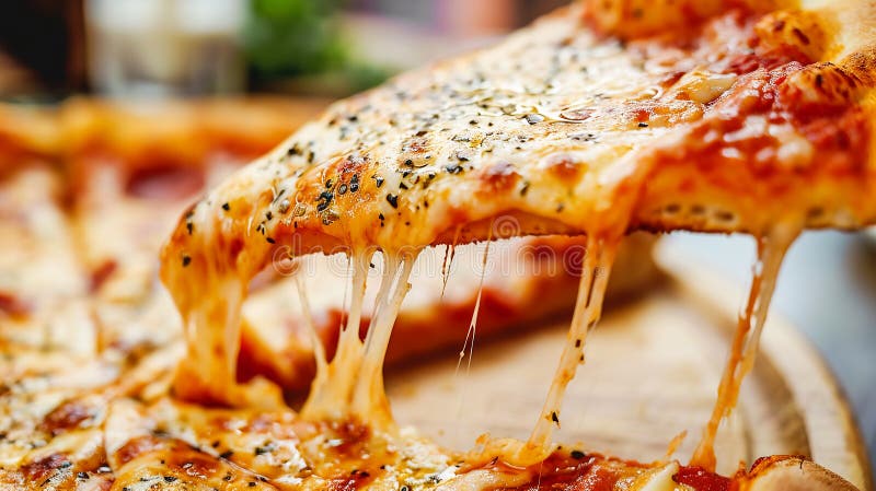 Köstliche frisch gebackene frisch gebackene Pizza im York-Stil. ausgeschnittene Schwebscheibe vektor abbildung