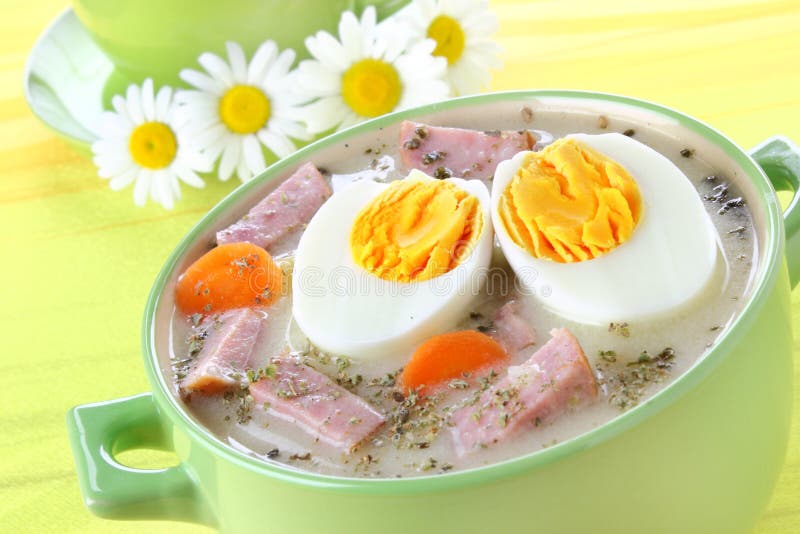 Köstliche saure Suppe lizenzfreies stockfoto