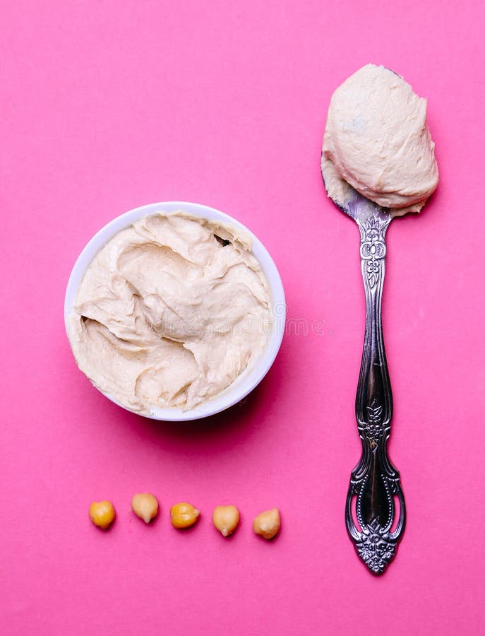 Köstliches hummus stockfotos