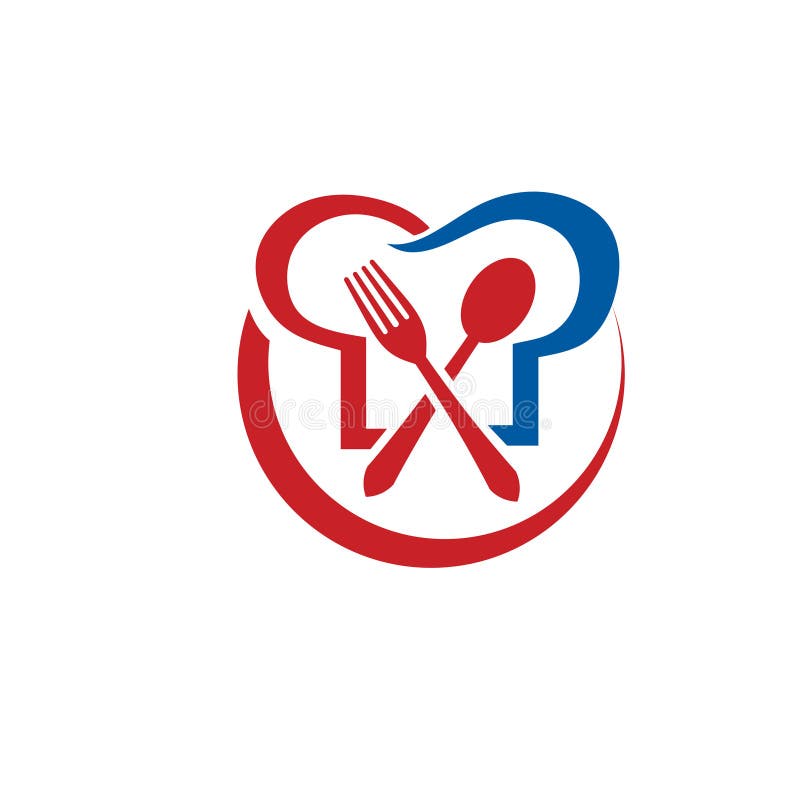 Küche, Restaurant, Chef, Lebensmittelvektorlogo-Konzeptillustration vektor abbildung Küche, Restaurant, Chef, Lebensmittelvektorlogo-Konzeptillustration vektor abbildung