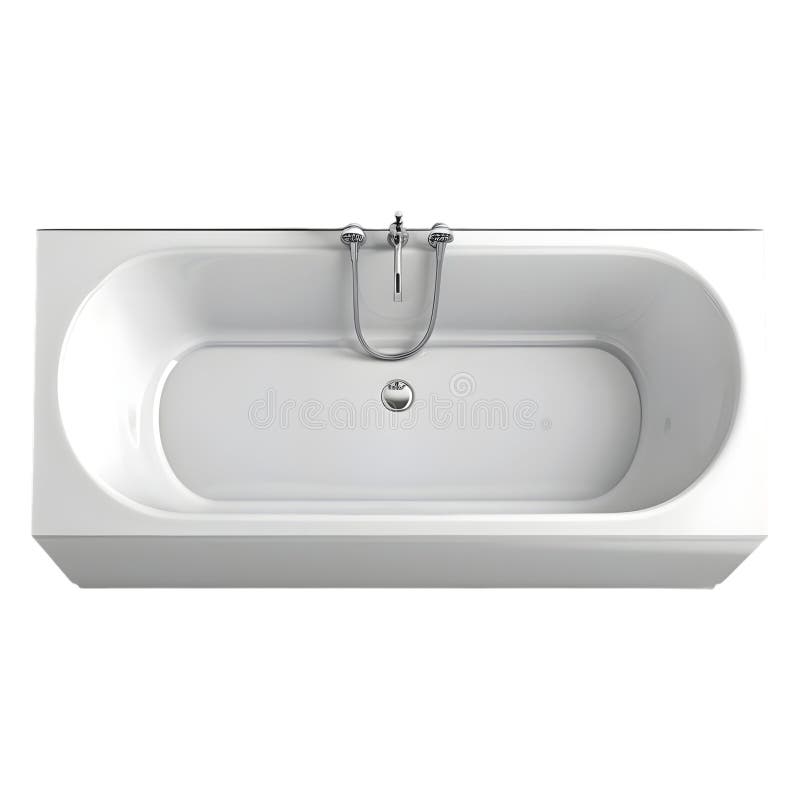 Küchenwasserspiegel auf transparentem Hintergrund stock abbildung