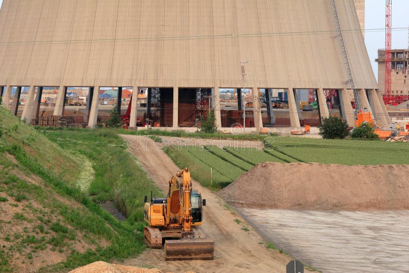 Building a cooling Tower for a Power Plant. Building a cooling Tower for a Power Plant