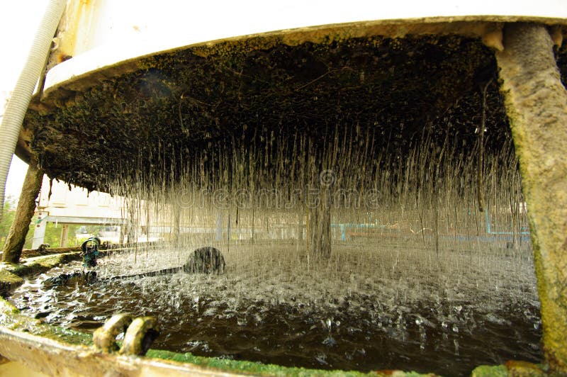 Water fall Inside Cooling Tower. Water fall Inside Cooling Tower