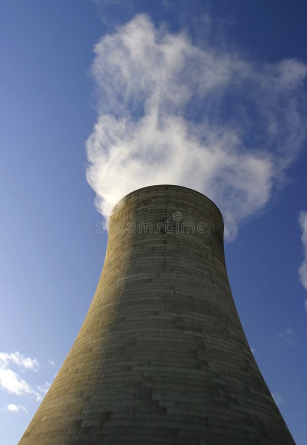 Power Station Cooling Tower. Power Station Cooling Tower