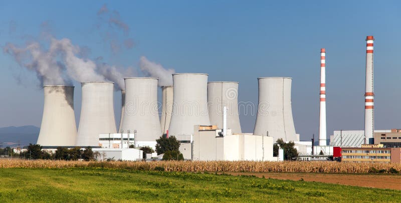 Cooling tower of Nuclear power plant Jaslovske Bohunice - Slovakia. Cooling tower of Nuclear power plant Jaslovske Bohunice - Slovakia