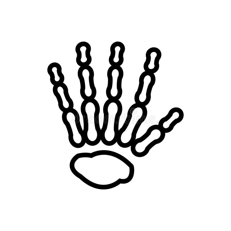 Icono De Mezcla Para Huesos De Mano, Hueso Y Esqueleto Ilustración del  Vector - Ilustración de logotipo, muestra: 161319872