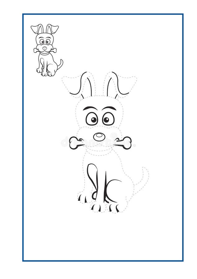 Lineas De Traza Vector Del Juego Para El Preescolar O Guarderia Y Educacion Especial Lineas De Traza Para Las Habilidades De Moto Ilustracion Del Vector Ilustracion De Principio Kindergarten