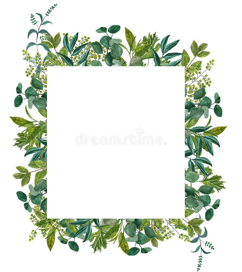 L'acquerello dipinto a mano lascia la pagina, perfetta per la cartolina d'auguri, nozze invita, mestieri illustrazione vettoriale L'acquerello dipinto a mano lascia la pagina, perfetta per la cartolina d'auguri, nozze invita, mestieri illustrazione vettoriale